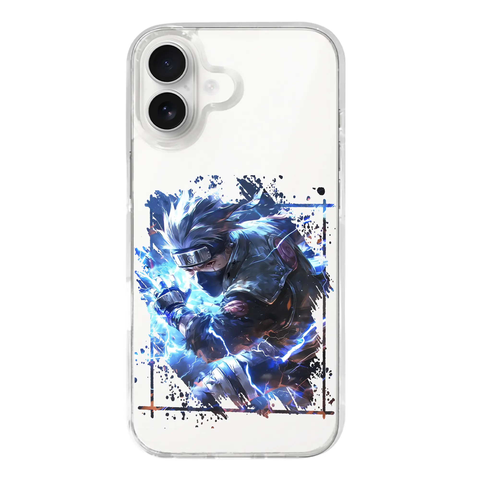 ナルト グッズ はたけ カカシ - iPhone 17シリーズ 透明スマホケース – 薄型・耐衝撃・精密フィット保護カバー